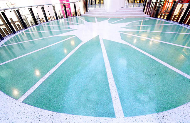 The 7 Main Differences Between Poured in Place Terrazzo And Terrazzo Tiles